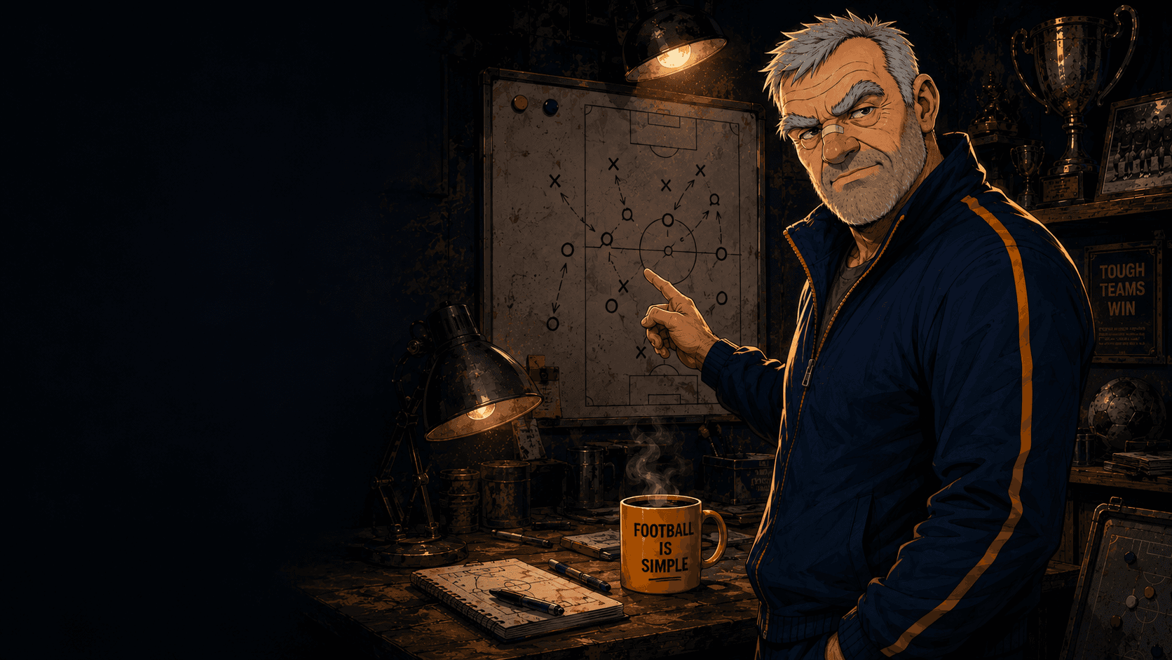 The Diamond Midfield, and Why It'll Get You in Trouble — illustrated by the Gaffer, a grassroots football coach